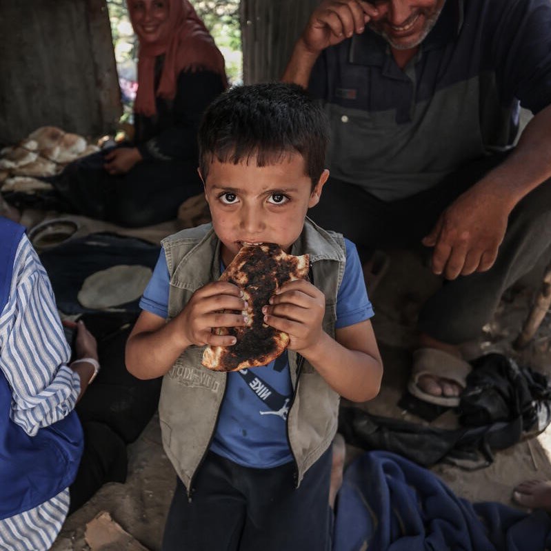 Envie alimentos para famílias em Gaza e na Cisjordânia