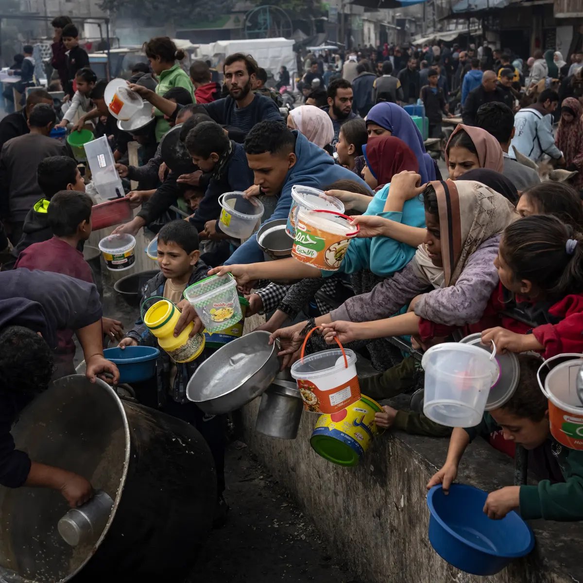Envie alimentos para famílias em Gaza e na Cisjordânia